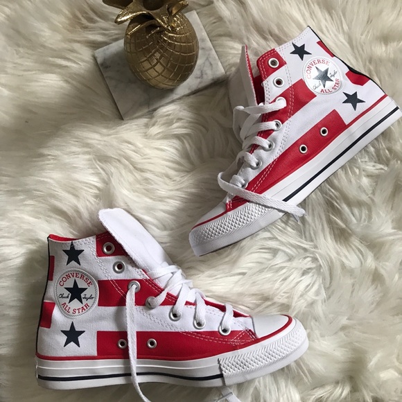 NWOT Converse Chuck Taylor High Tops Americana - Picture 1 of 6